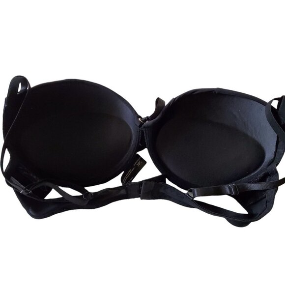 International Intimates Sexy Push Up Bra with Ribbon Lace Up Front - Picture 3 of 8